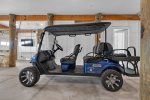 Brand new 6 seat golf cart available to rent daily and weekly rates.